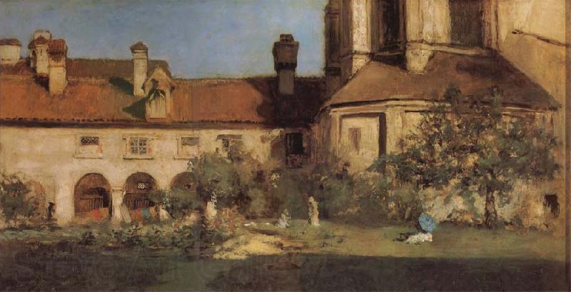 William Merritt Chase The Cloisters